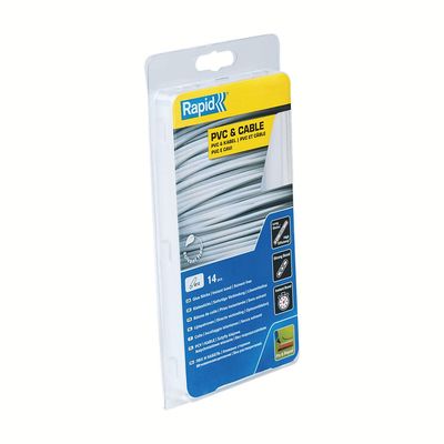 RAPID Klebepatronen PVC und Kabel transp. 12x190mm 250g SB