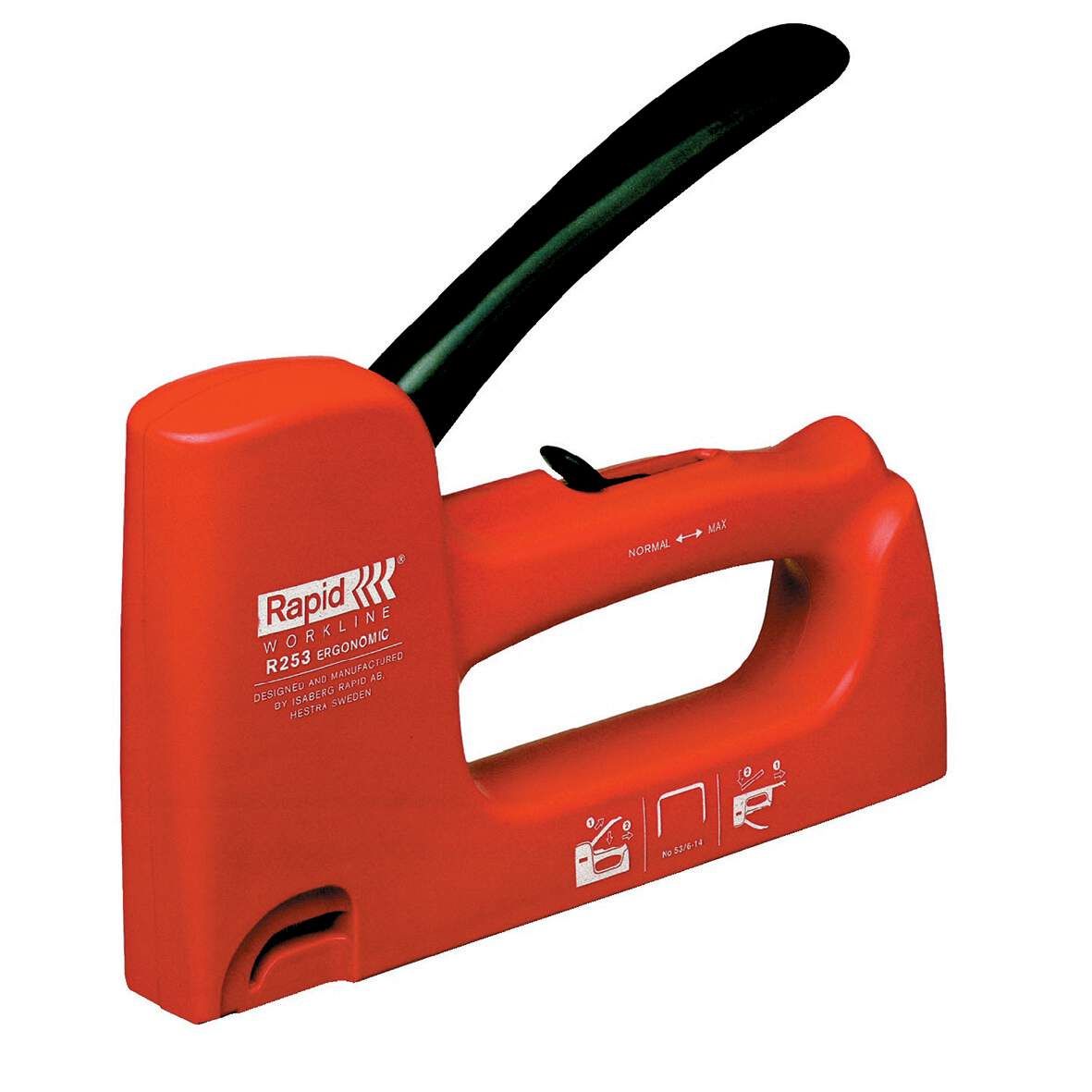 RAPID Handtacker R253 Ergonomic Blister Klammern 530 6-14mm