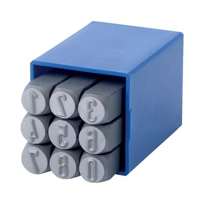 Einschlagzahlen 0-9 6mm