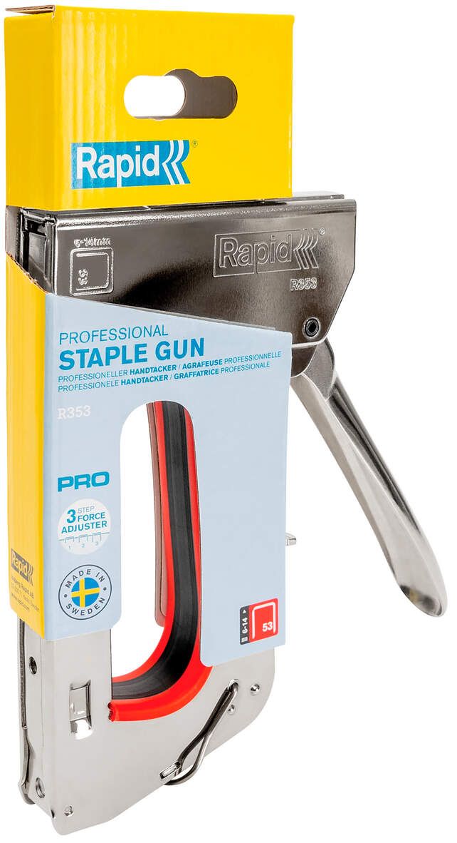RAPID Handtacker R353 Ergon. Blister Klammern Typ 530 6-14mm