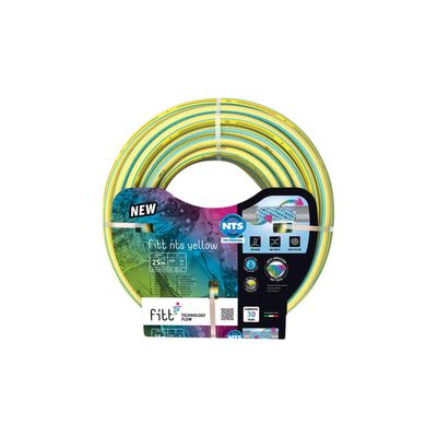FITT Gartenschlauch NTS Yellow 1/2&quot; 50m