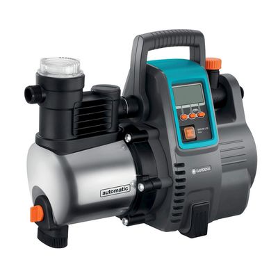 GARDENA Hauswasserautomat 6000/6 LCD inox