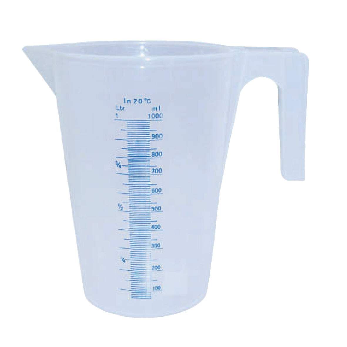Messbecher Kunststoff transparent 5l