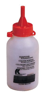 KAUFMANN Farbpuder in Flasche rot 180g