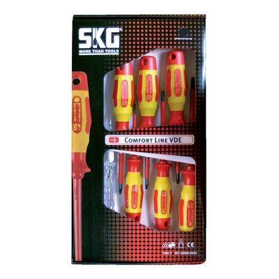SKG Schraubendrehersatz VDE 7-teilig Torx, Profi Comfort Line