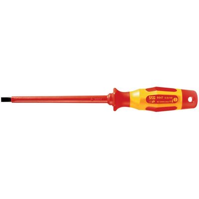 SKG Schlitz-Schraubendreher VDE 2K.-Griff 4,0x100mm