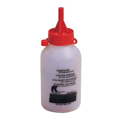 KAUFMANN Farbpuder in Flasche rot 100g
