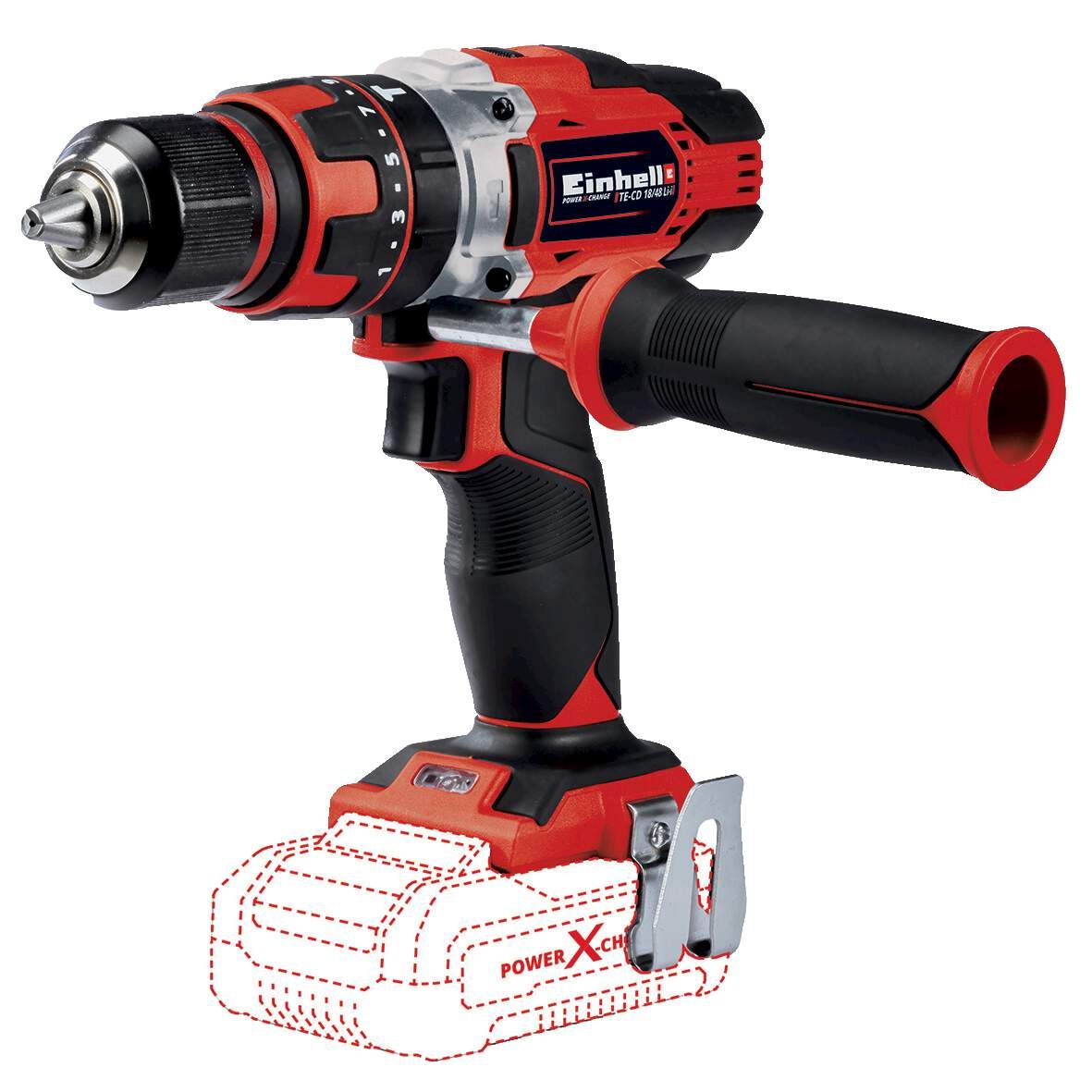 EINHELL Akku-Schlagbohrschrauber TE-CD 18/48 Li-i Solo