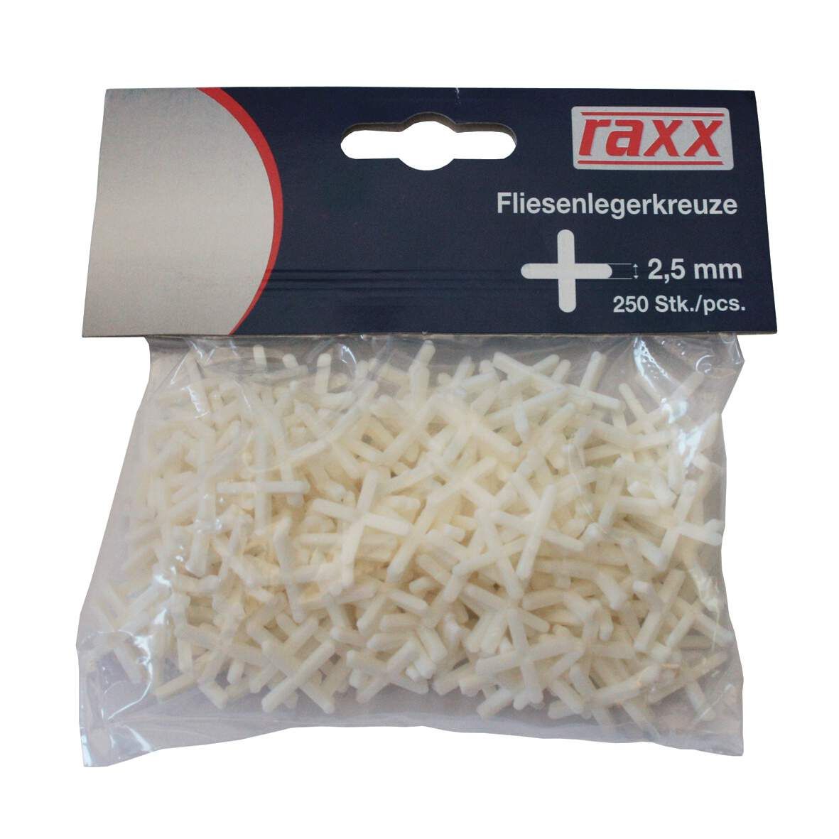 RAXX Fliesenlegerkreuze 4,0mm 1 Pkg.=250 Stück