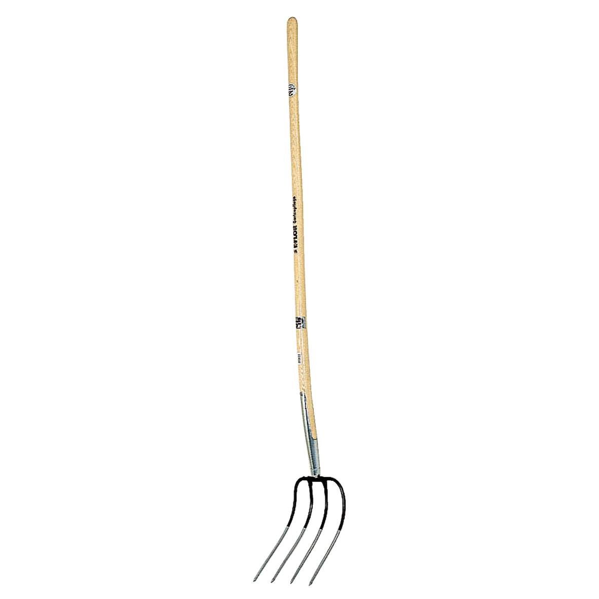 FREUND Dunggabel 4 Zinken mit Stiel