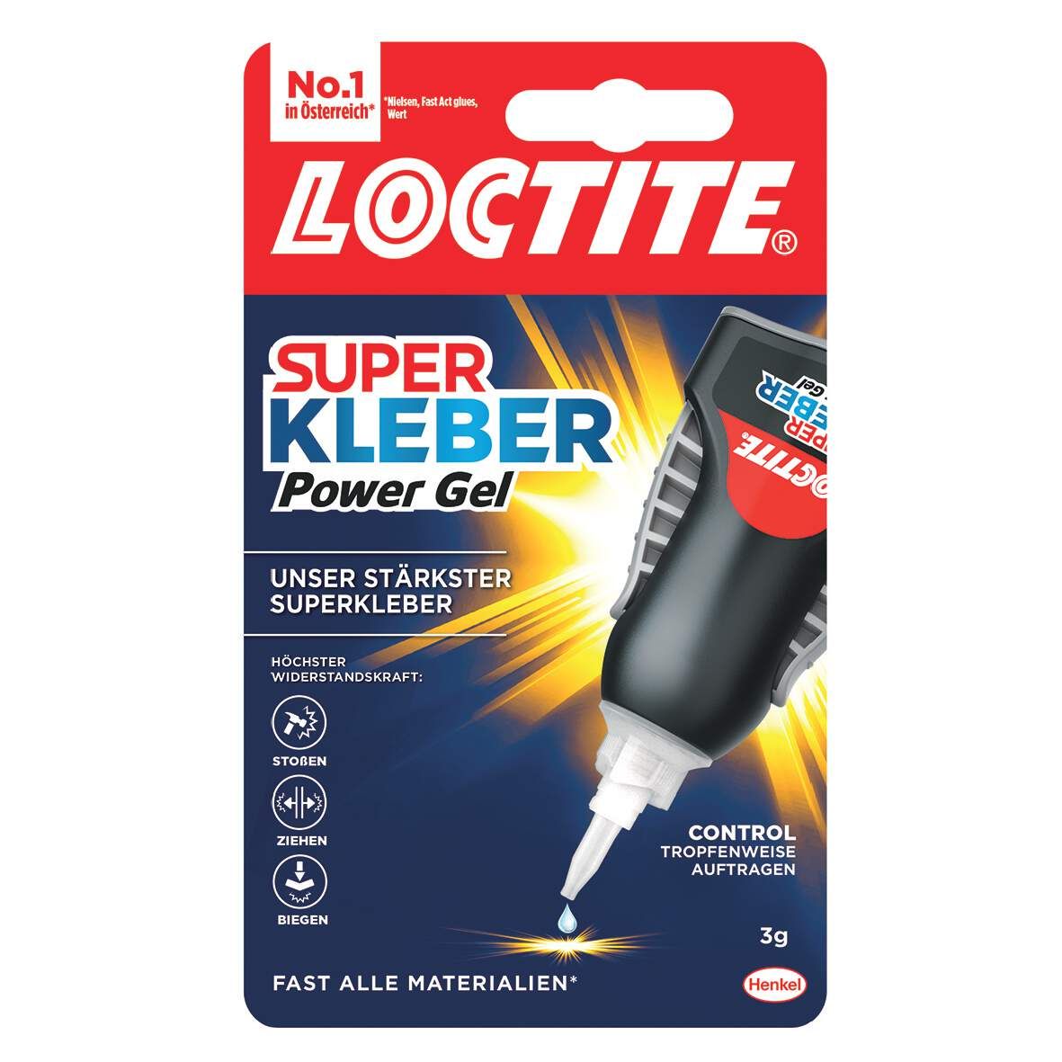 LOCTITE Superkleber Power Flex Gel 3g Control LSKCPG3