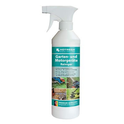 HOTREGA Reiniger für Gartengeräte und Motorgeräte 500ml Sprühflasche
