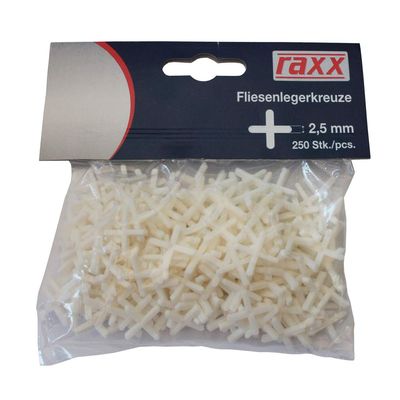 RAXX Fliesenlegerkreuze 5,0mm 1 Pkg.=250 Stück