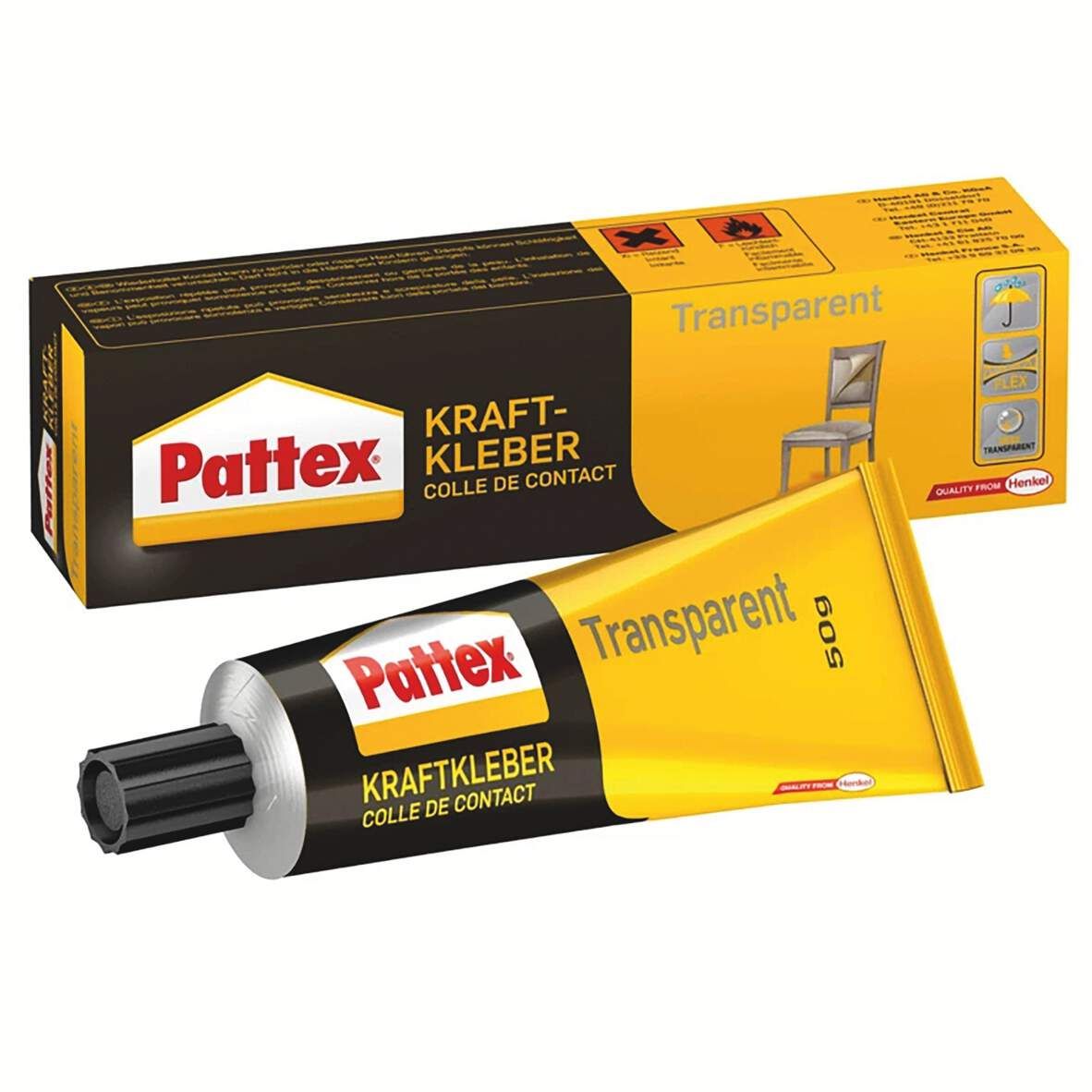 PATTEX Kraftkleber transparent 50g PXT 1C