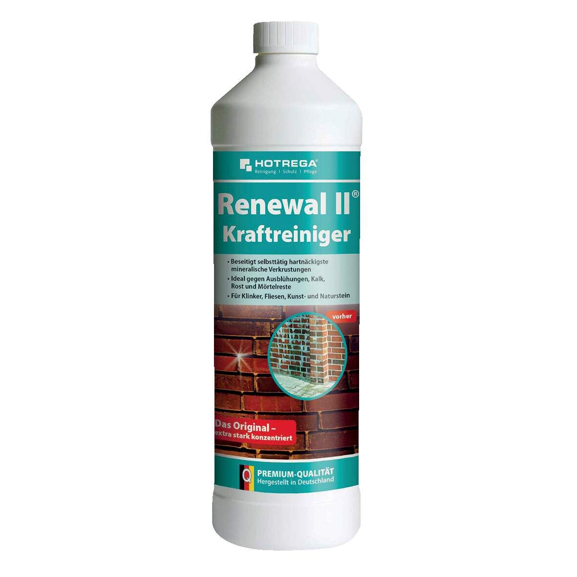 HOTREGA Kraftreiniger Renewal II 1 Liter Flasche (Konzentrat)