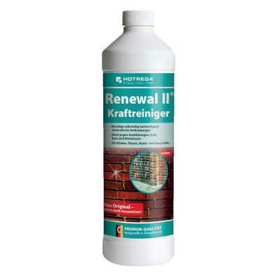HOTREGA Kraftreiniger Renewal II 1 Liter Flasche (Konzentrat)
