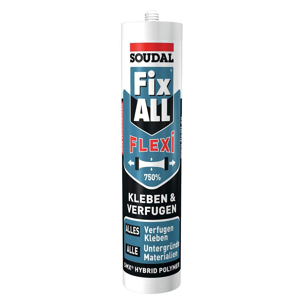 SOUDAL Kleb-und Dichtstoff FixAll 470g Flexi grau