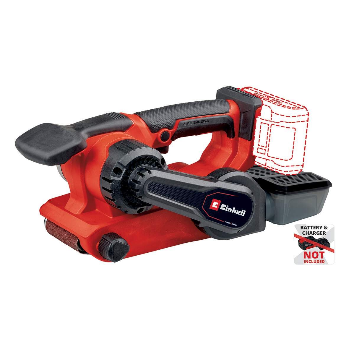 EINHELL Akku-Bandschleifer BL - Solo TP-BS 18/457 Li