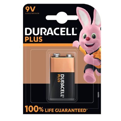 DURACELL Alkali Batterie E 9V-Block 1er Pack MN1604BPLUS-B1NEU
