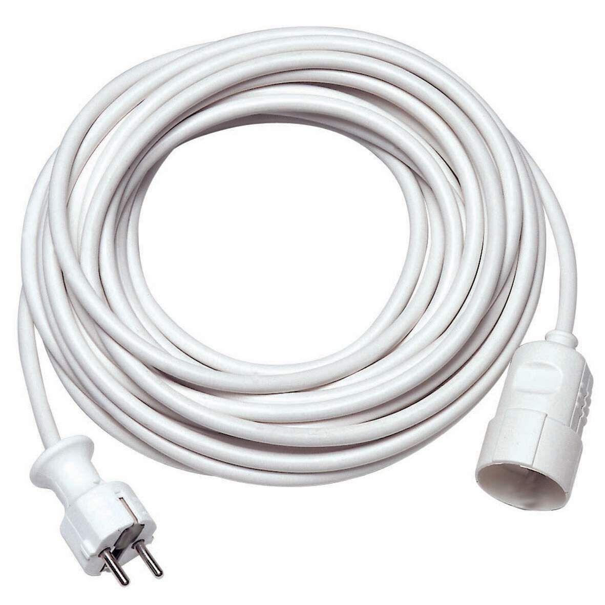 Verlängerungskabel 10m 3x1,5mm 230 V weiß