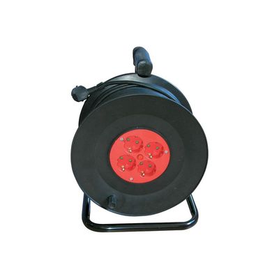 Kabeltrommel-Kunststoff 50m Kabel F3G1,5mm H05VV
