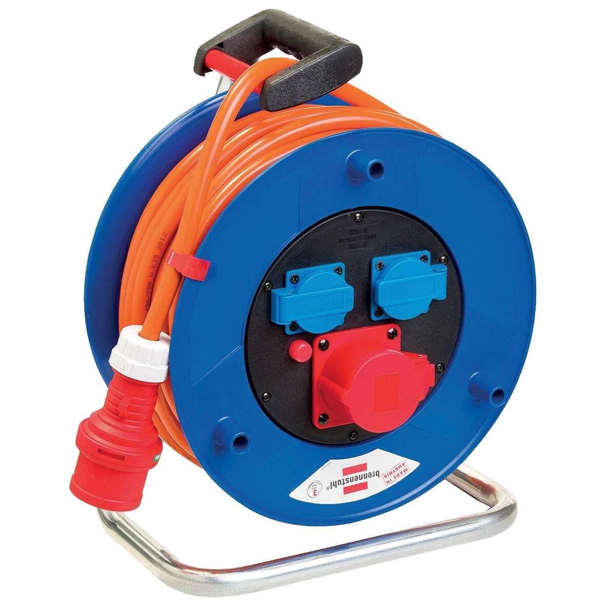 BRENNENSTUHL Kabeltrommel Garant ST CEE 1 25m or. IP44 AT-N07V3V3-F K35