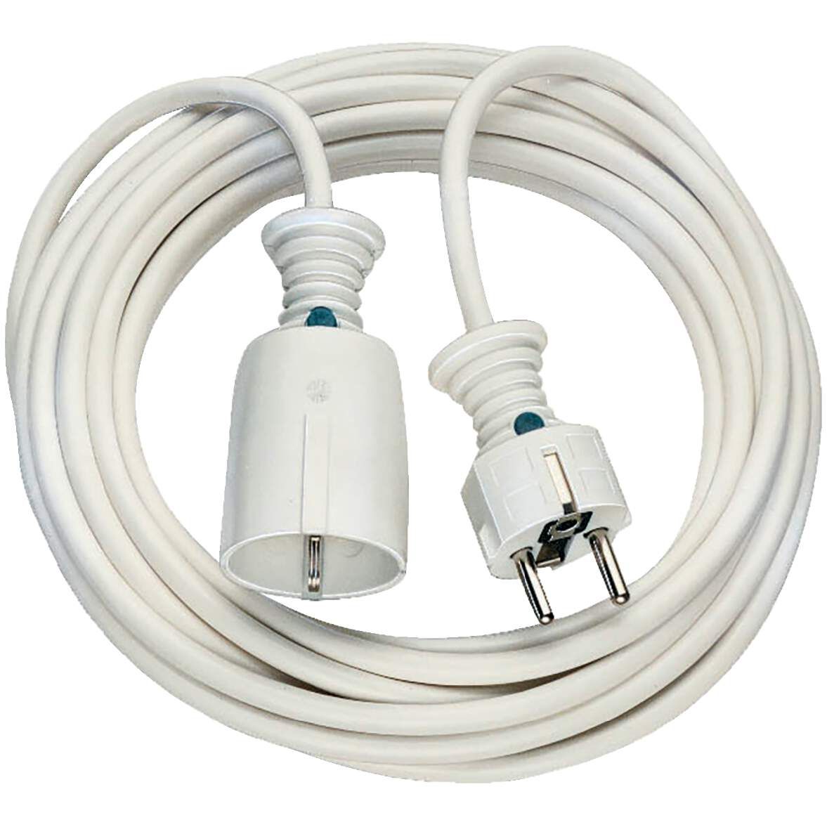 BAT Verlängerungskabel 5m 3G1,5mm weiß