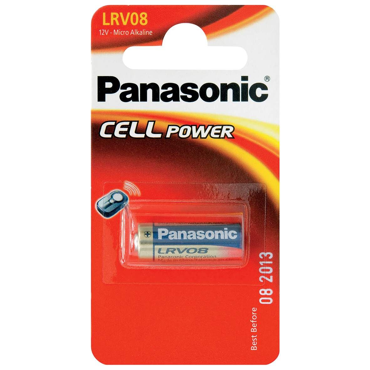 PANASONIC Alkali-Batterie LRV08 12V1/B