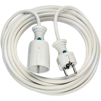 BAT Verlängerungskabel 5m 3G1,5mm weiß