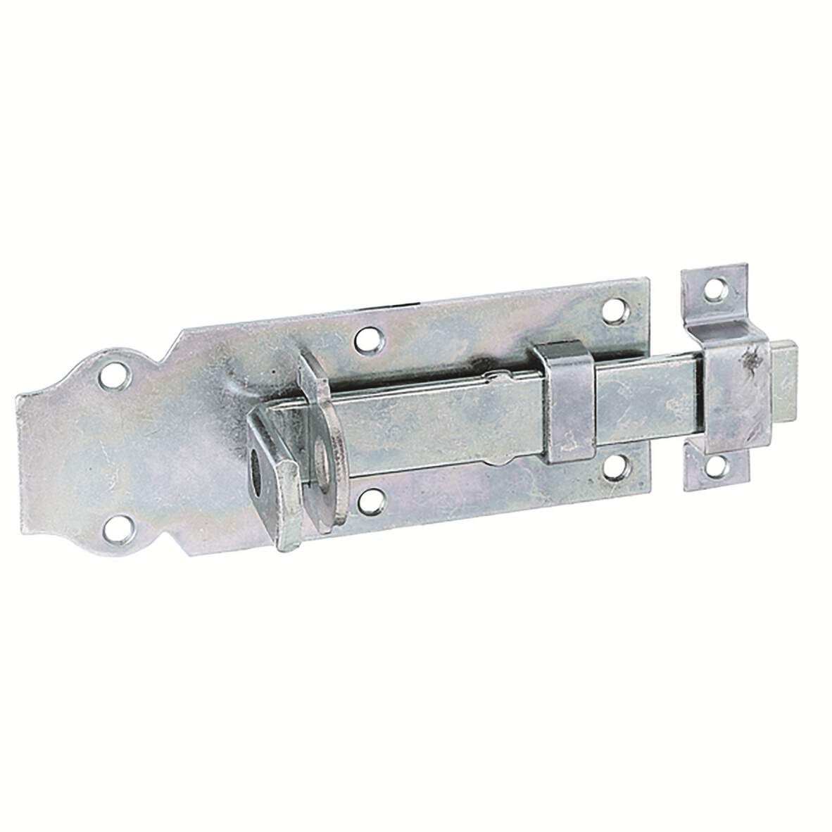 ALBERTS Türriegel gerade verzinkt 140x52mm/55x16mm,flach.Griff
