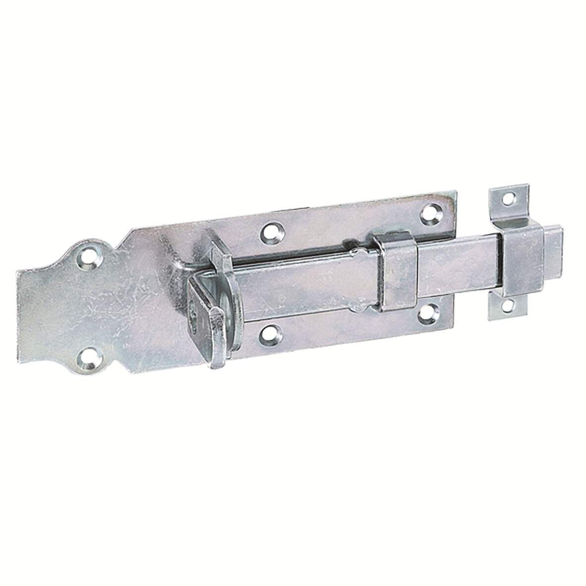 ALBERTS Türriegel gerade verzinkt 160x56mm/55x16mm,flach.Griff