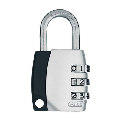 ABUS Zahlen-Vorhangschloss 155/20 3-stelliger Zahlencode,2erSB