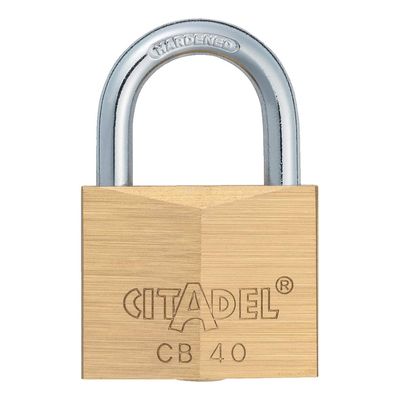 ABUS Vorhangschl.Messing Citadel 40 inkl. 2 Schlüssel