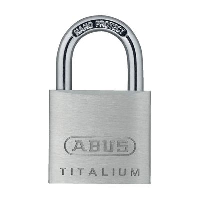 ABUS Vorhangschl.Titalium 64TI/40 HB63,inkl. 2 Schlüssel