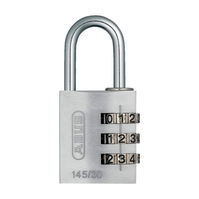 ABUS Zahlen-Vorhangschloss 145/30 metal,3-stelliger Zahlencode