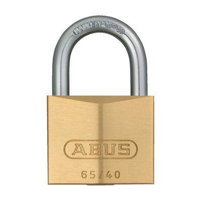 ABUS Vorhangschloss-Messing 65/40 Twins