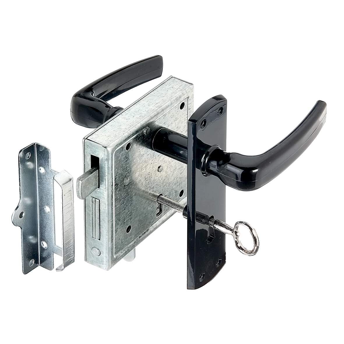 ALBERTS Kastenschloss universal bverzinkt 100x105mm