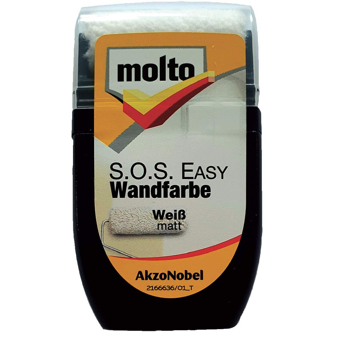 MOLTO Wandfarbe EASY 30ml weiß S.O.S.