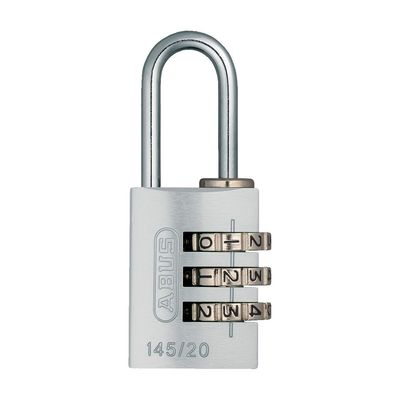 ABUS Zahlen-Vorhangschloss 145/20 metal,3-stelliger Zahlencode