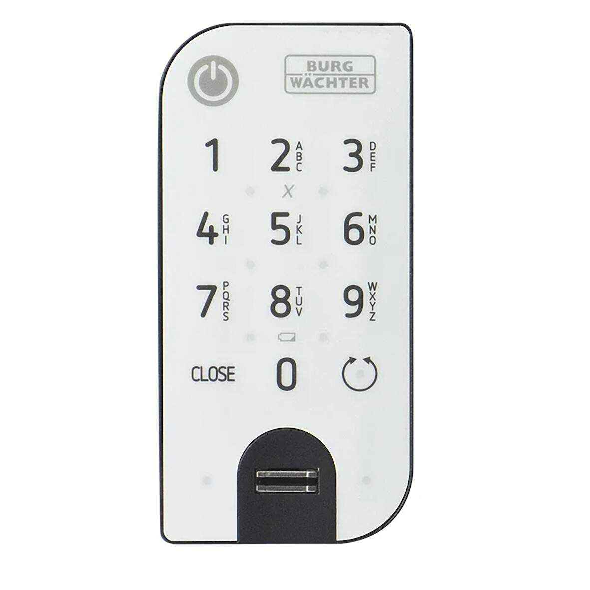 BURG WÄCHTER ENTRY 7712 Keypad Fingerprint Tastatur mit Code + Fingerprint