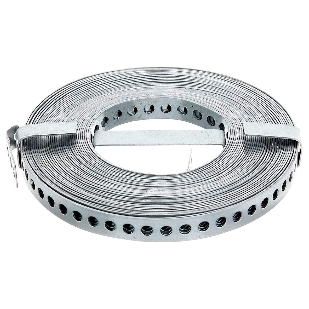 ALBERTS Lochband sendzimir-verzinkt 12x8mm/10m