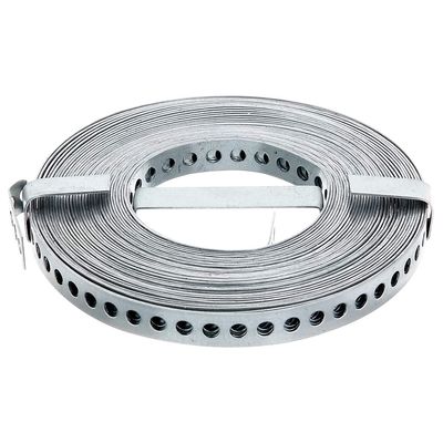 ALBERTS Lochband sendzimir-verzinkt 12x8mm/10m