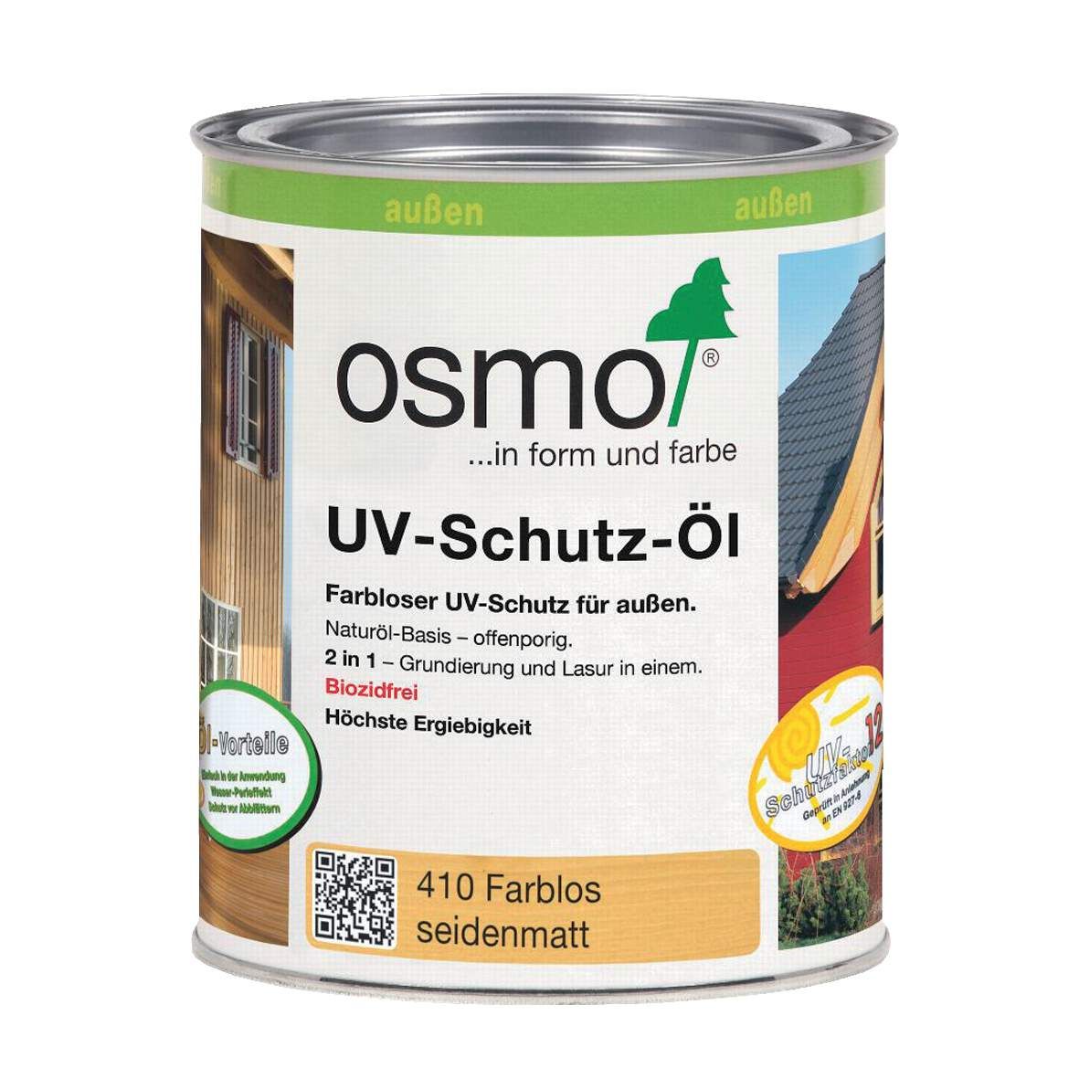 OSMO COLOR UV-Schutz-ÖL farblos 0,75L 410