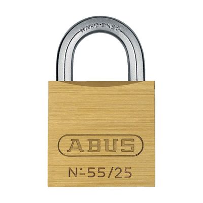 ABUS Vorhangschloss-Messing 55/25