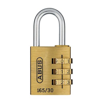 ABUS Zahlen-Vorhangschloss 165/30 3-stelliger Zahlencode