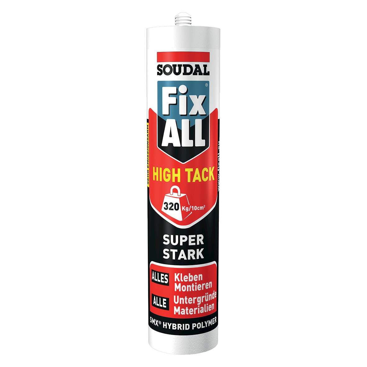 SOUDAL Kleb-und Dichtstoff FixAll 420g High Tack weiß