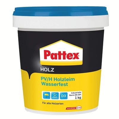 PATTEX Holzleim PV/H wasserfest 1kg