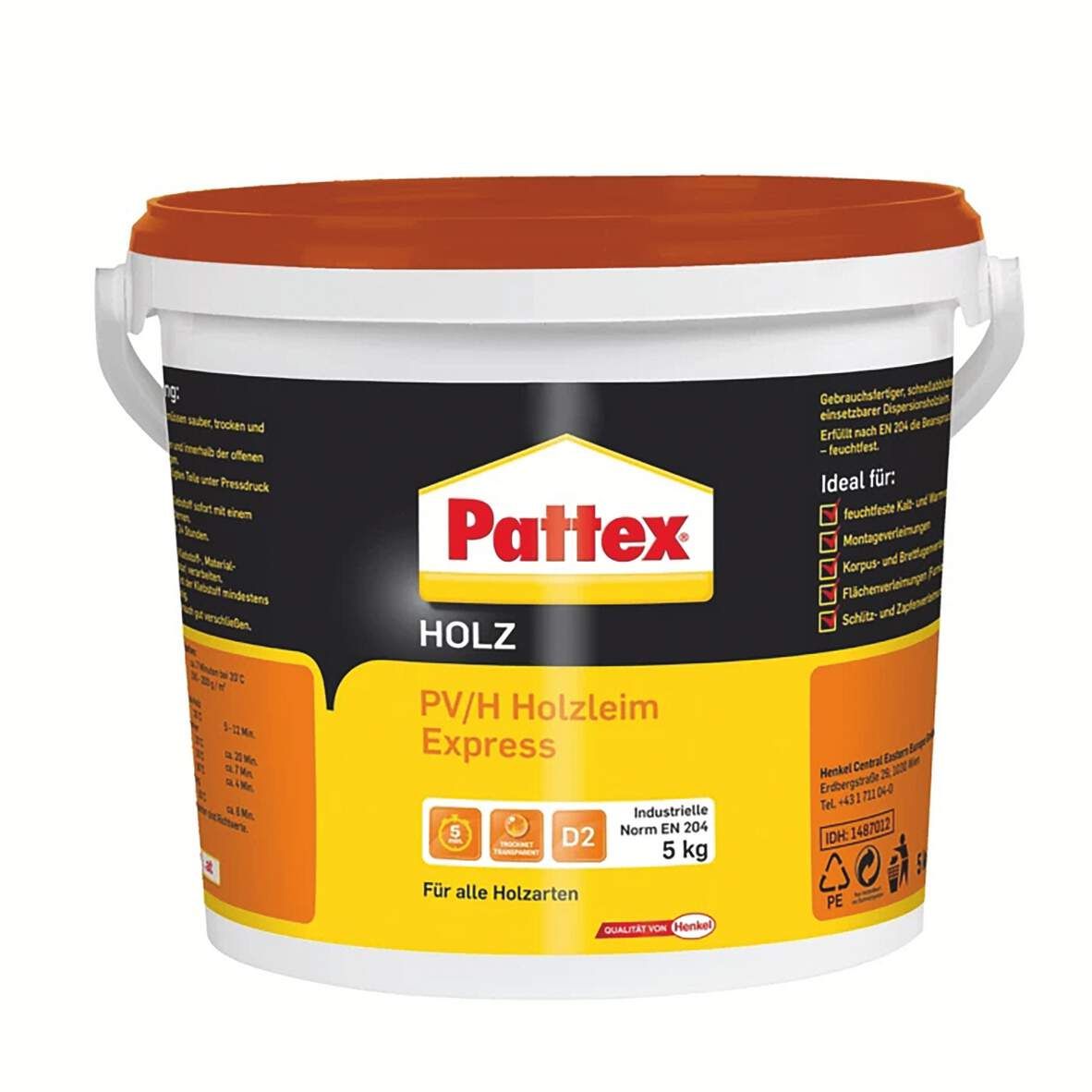 PATTEX Holzleim PV/H express 5kg