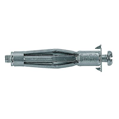 FISCHER Hohlraum-Metalldübel HM 5x52SB mit Schraube,20 Stück