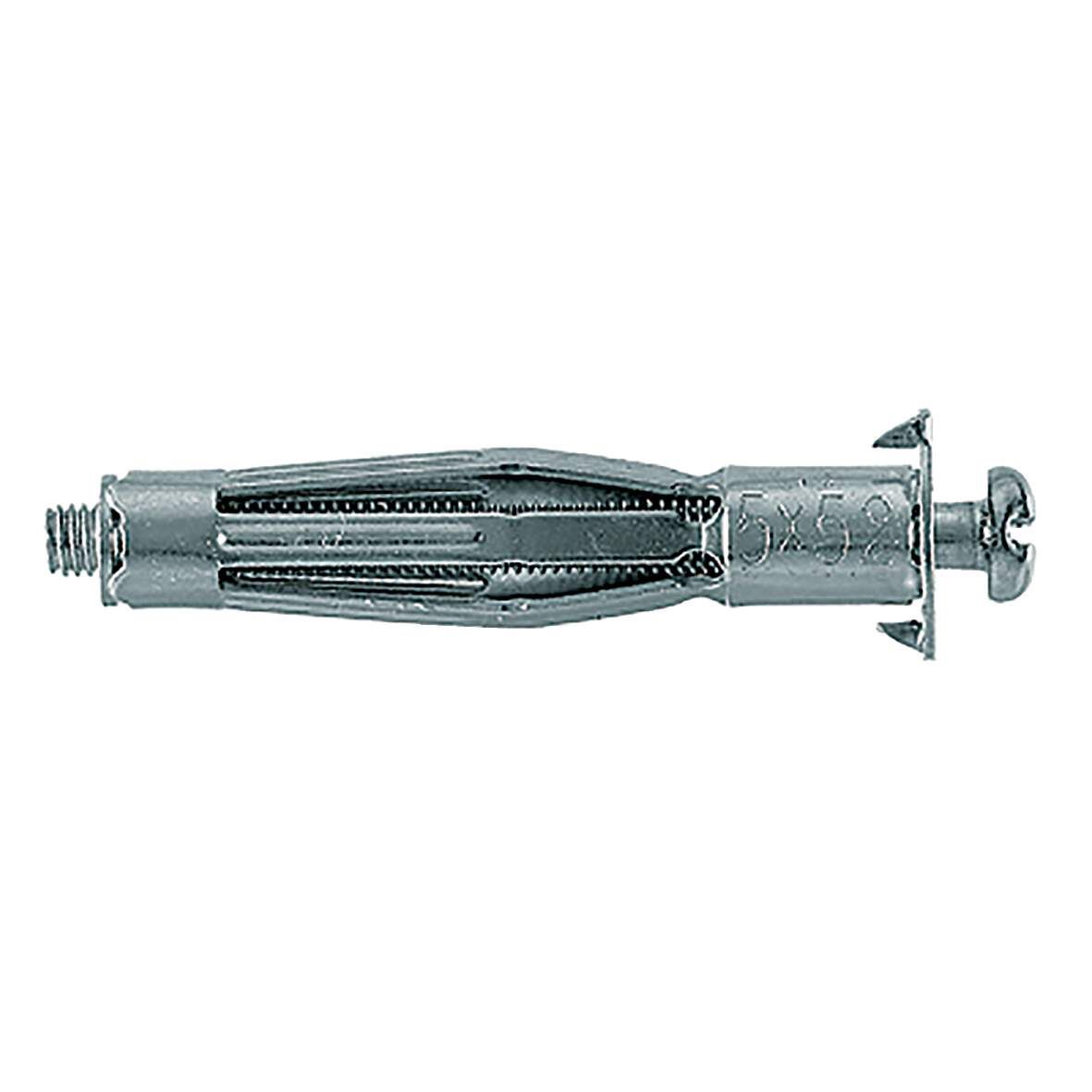 FISCHER Hohlraum-Metalldübel HM 6x52SB mit Schraube,20 Stück